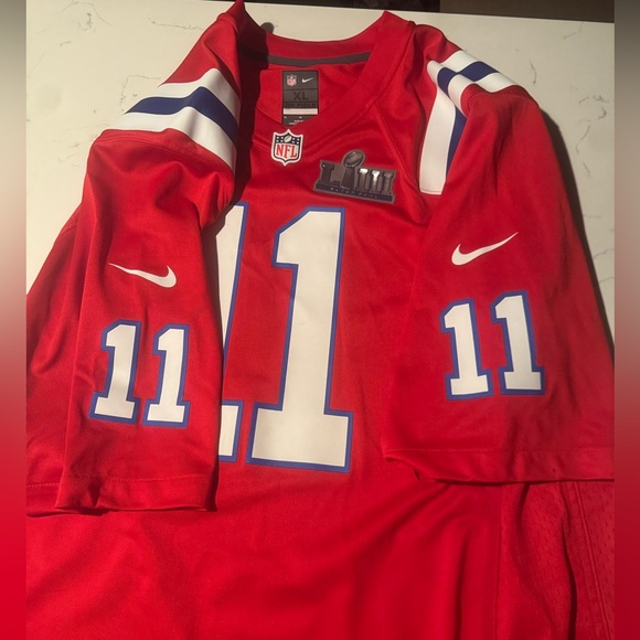 Julian Edelman New England Patriots Super Bowl 53 Jersey - Picture 4 of 6